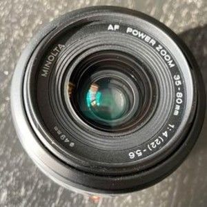 1991 Minolta Maxxum 35-80mm 1:4-5.6 AF Power Zoom Camera Lens 0.5m/1.6 ft